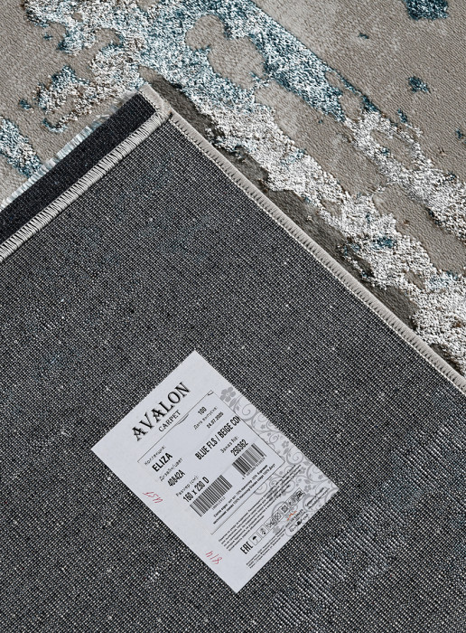 Ковер 40842A stan BLUE FLS / BEIGE COK