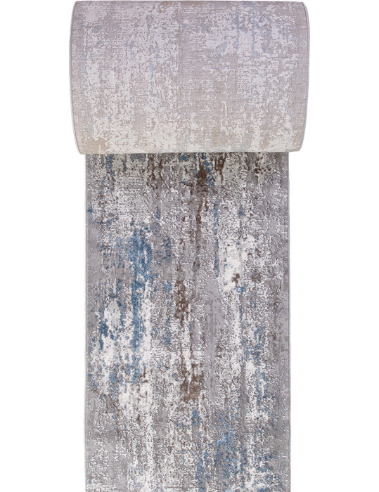 Ковер 03856A - BLUE / BLUE - Дорожка - коллекция ARMINA