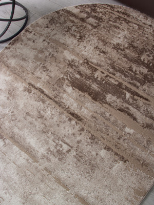 Ковер F176 - BEIGE - Овал - коллекция ALABAMA