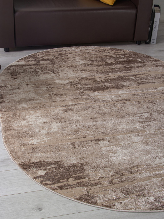 Ковер F176 - BEIGE - Овал - коллекция ALABAMA