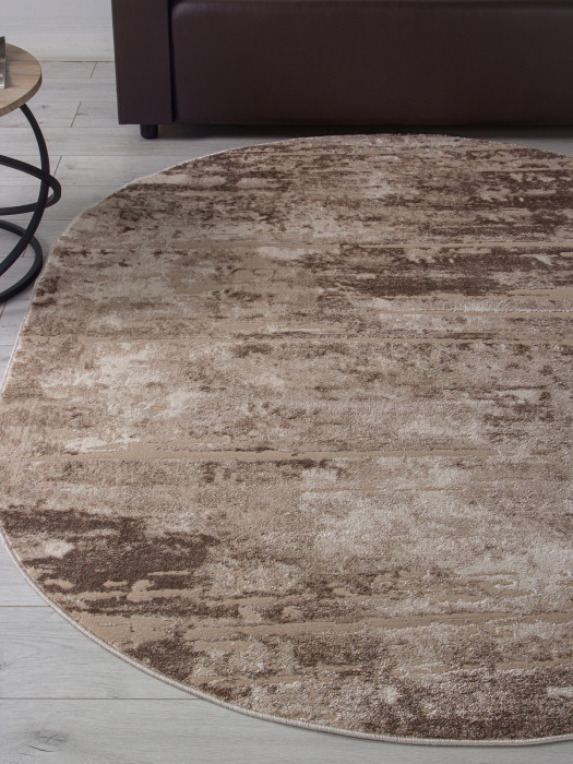Ковер F176 - BEIGE - Овал - коллекция ALABAMA