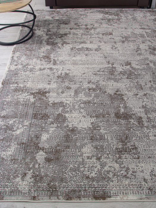 Ковер F239 - GRAY-BEIGE - Прямоугольник - коллекция GRAFF