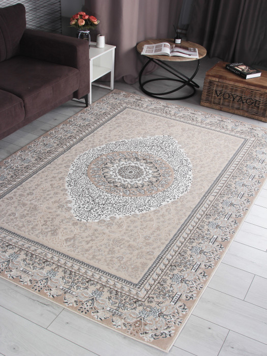 Ковер F650 - CREAM - Прямоугольник - коллекция GRAFF