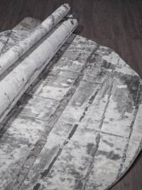 Ковер ARMINA ( АРМИНА ) 03752А - GREY / GREY ( Овал )