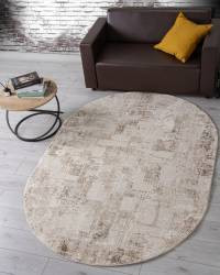 Ковер ARMINA ( АРМИНА ) 04091A - BROWN / BROWN ( Овал )