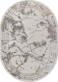 Ковер MOSSO ( МОССО ) 27243 - GRY / BLUE ( Овал )