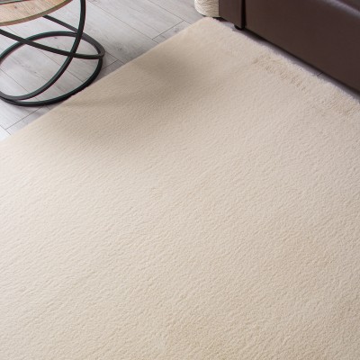 Ковролин плюшевый Rabbit Бежевый