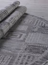 Ковер KAIR ( КАИР) S138 - DARK-GRAY ( Овал )