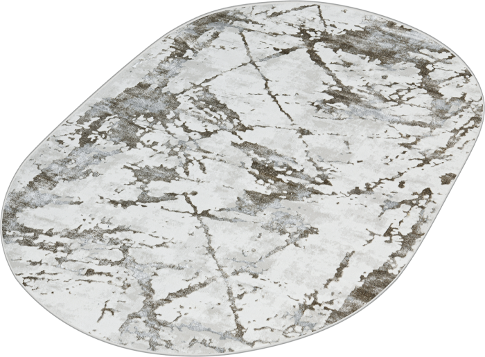 Ковер 38894A oval BEIGE FLS / BEIGE FL