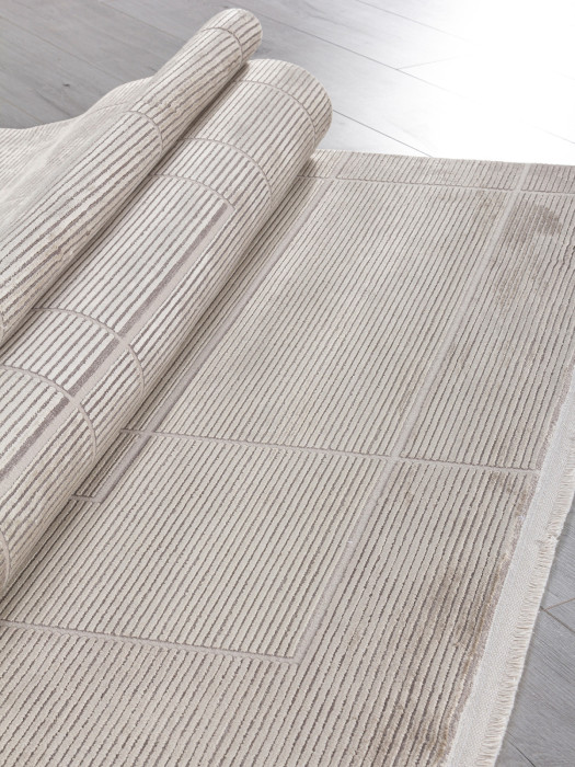 Ковер A490AP - L.BEIGE / GREY - Прямоугольник - коллекция IMPERIAL