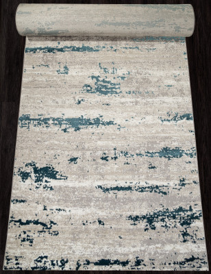 Ковер F298 - GRAY - Дорожка - коллекция PALERMO