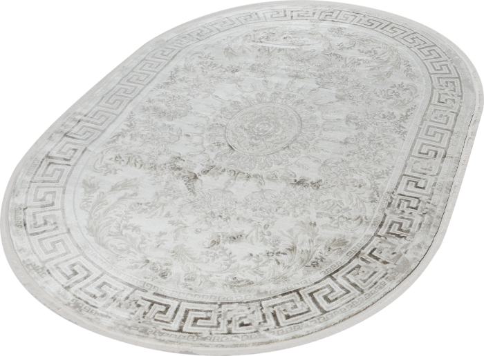 Ковер 37545A oval L.BEIGE / BEIGE