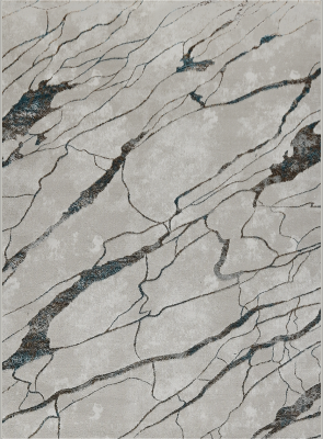 Ковер 40843A stan BLUE FLS / BEIGE COK