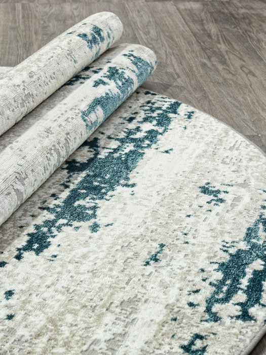 Ковер F298 - GRAY - Овал - коллекция PALERMO