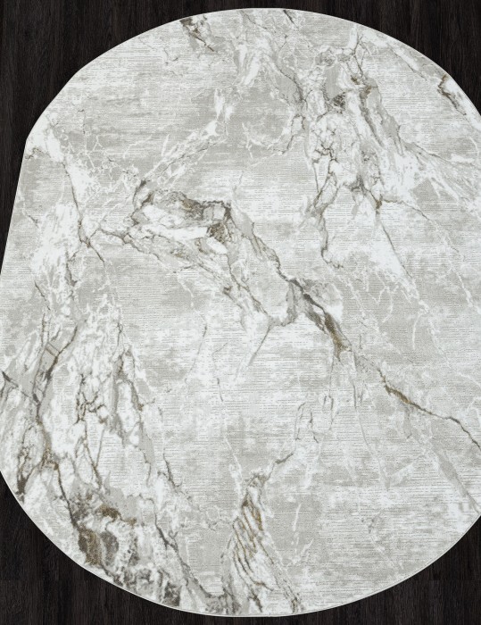 Ковер GL071E - BROWN / BROWN - Овал - коллекция NENSI