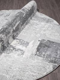 Ковер ARMINA ( АРМИНА ) 03758А - GREY / GREY ( Круг )