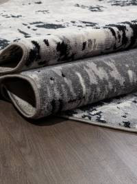 Ковер PALERMO ( ПАЛЕРМО ) F284 - DARK GRAY ( Овал )