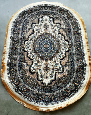 Ковер 20272A oval L.CREAM / TIFFANY