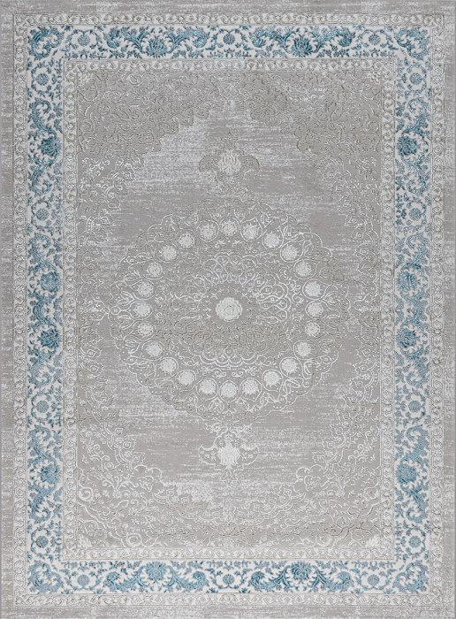 Ковер 39888A stan BLUE FLS / CREAM FLS