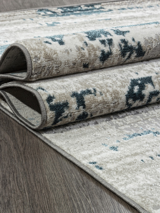 Ковер F298 - GRAY - Прямоугольник - коллекция PALERMO