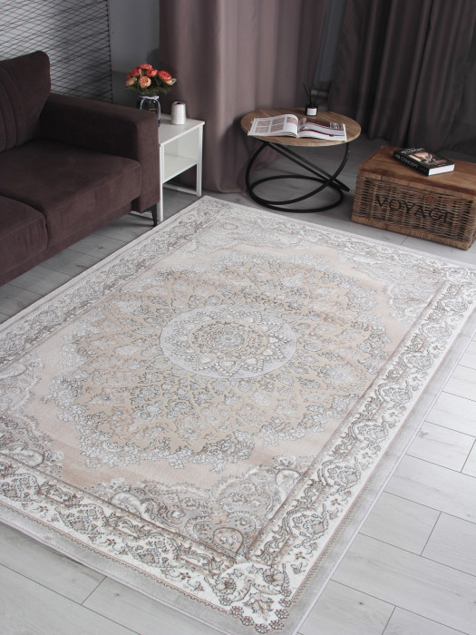 Ковер F651 - CREAM - Прямоугольник - коллекция GRAFF