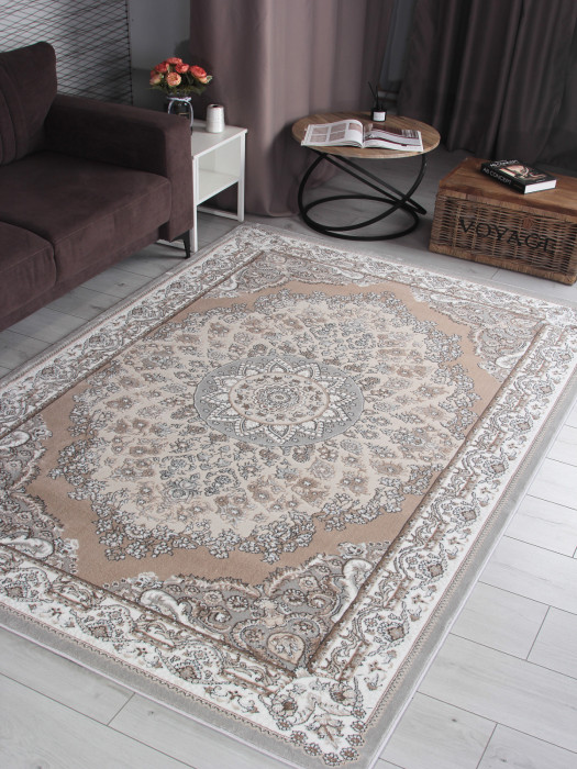 Ковер F651 - CREAM - Прямоугольник - коллекция GRAFF