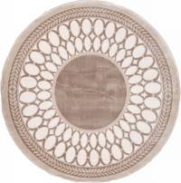 Ковер SAFIR ( САФИР ) 00842A - BROWN / BROWN ( Круг )