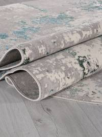 Ковер LIMAN ( ЛИМАН ) F477 - GRAY-BLUE ( Овал )