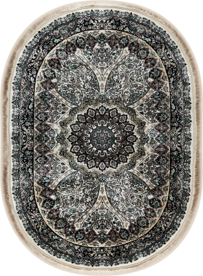 Ковер 20273A oval CREAM / NAVY