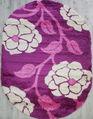 Ковер 36269A oval PURPLE / PURPLE