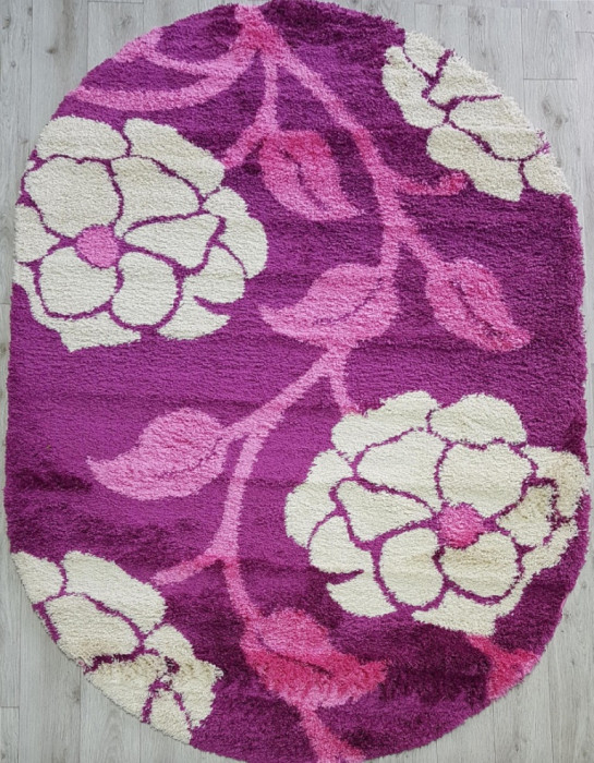 Ковер 36269A oval PURPLE / PURPLE