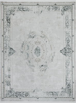 Ковер 51386A stan GREEN / CREAM