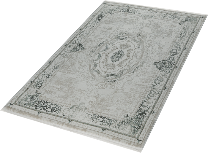 Ковер 51386A stan GREEN / CREAM