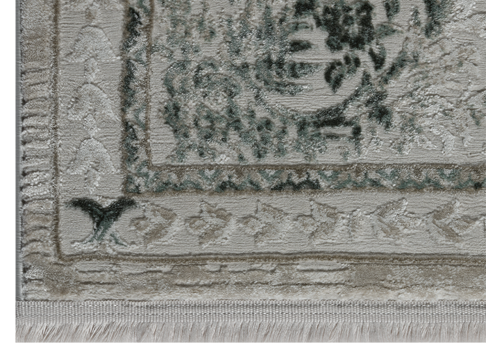 Ковер 51386A stan GREEN / CREAM