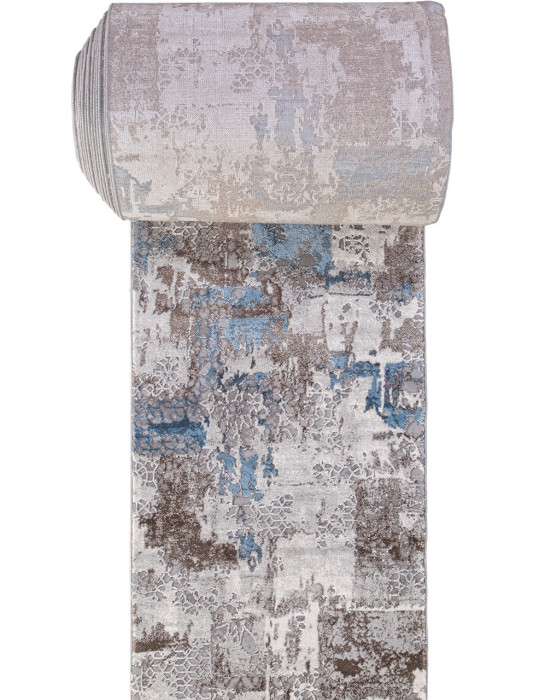 Ковер 03857A - BLUE / BLUE - Дорожка - коллекция ARMINA