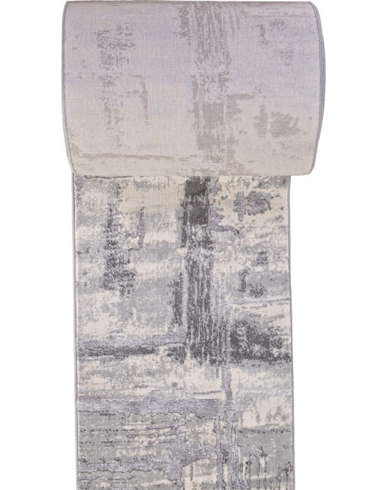 Ковер 1370A - COKEN D.GREY / K.GREY - Дорожка - коллекция MARDAN