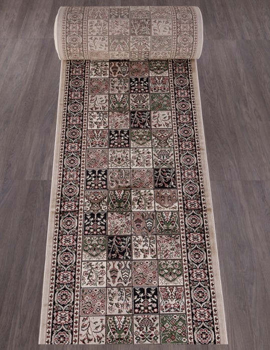 Ковер D391 - BEIGE - Дорожка - коллекция COLIZEY