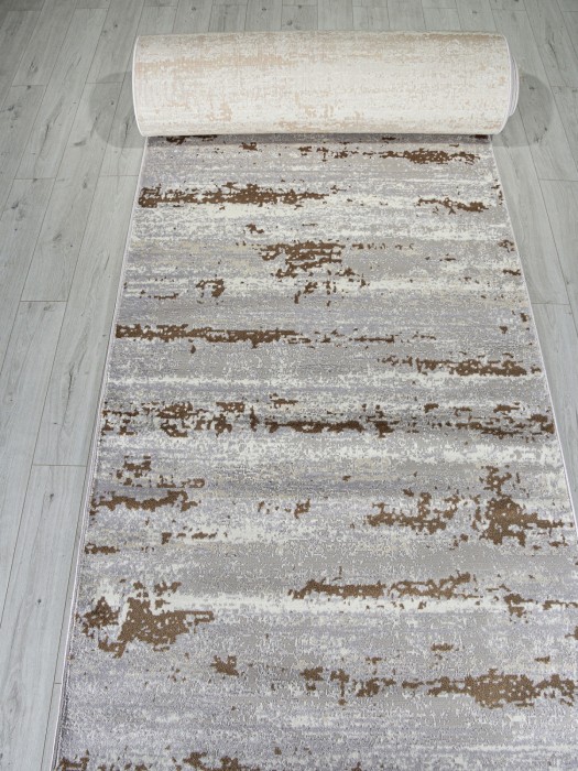 Ковер F298 - GRAY-GREEN - Дорожка - коллекция PALERMO