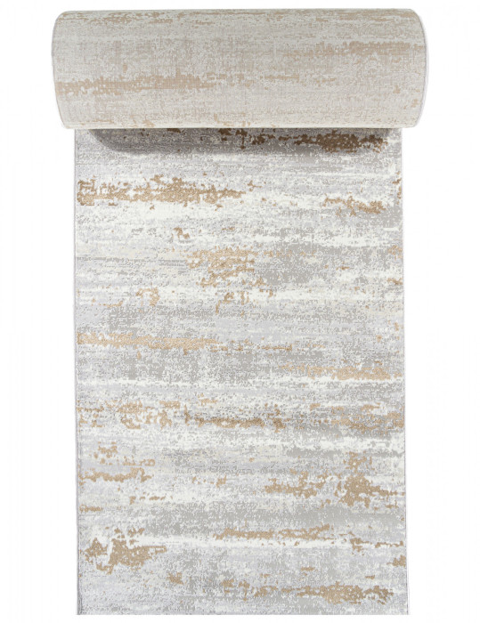 Ковер F298 - GRAY-GREEN - Дорожка - коллекция PALERMO