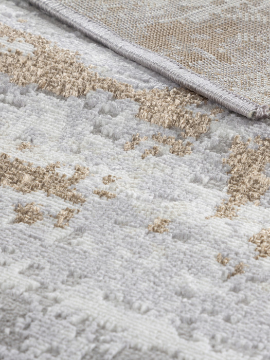 Ковер F298 - GRAY-GREEN - Дорожка - коллекция PALERMO