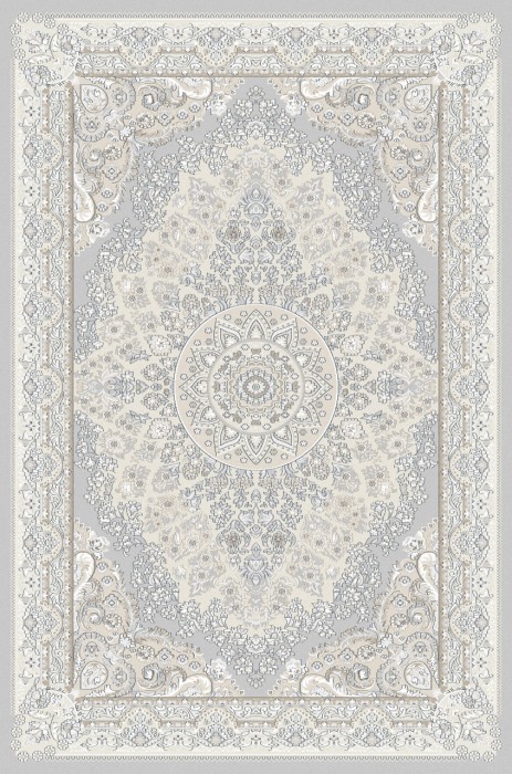 Ковер F651 - CREAM-GRAY - Прямоугольник - коллекция GRAFF