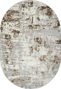 Ковер PALERMO ( ПАЛЕРМО ) F284 - GRAY-GREEN ( Овал )