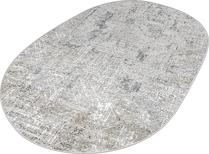 Ковер 38549A oval GREY FLS / CREAM FLS