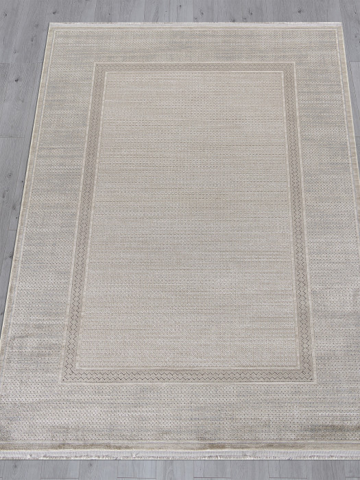 Ковер A802AP - L.BEIGE / GREY - Прямоугольник - коллекция EMPEROS OLIMPOS