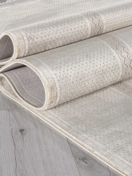 Ковер A802AP - L.BEIGE / GREY - Прямоугольник - коллекция EMPEROS OLIMPOS