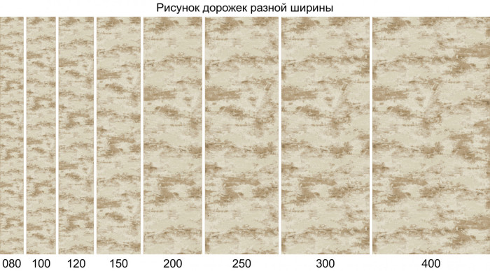 Ковер D994 - BEIGE - Дорожка - коллекция NATUREL