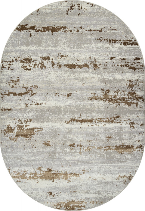 Ковер F298 - GRAY-GREEN - Овал - коллекция PALERMO