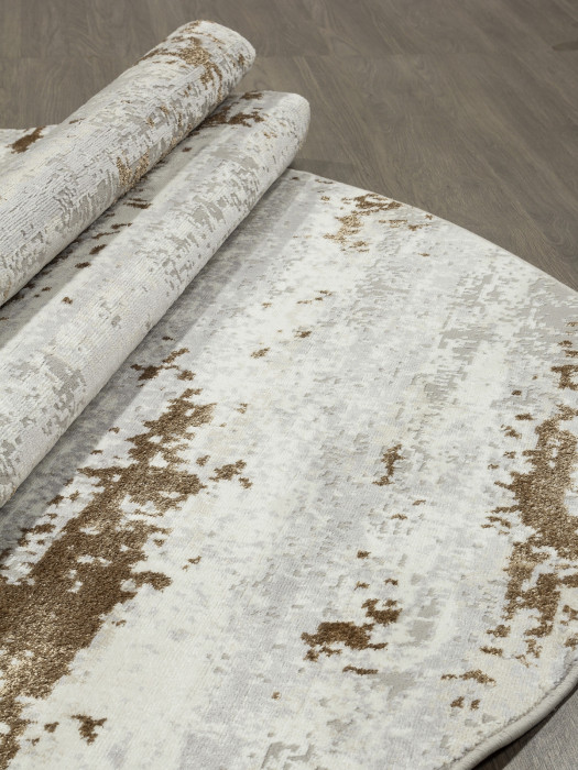 Ковер F298 - GRAY-GREEN - Овал - коллекция PALERMO