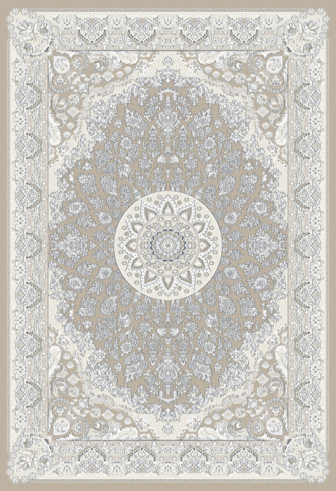 Ковер F651 - LIGHT BEIGE - Прямоугольник - коллекция GRAFF