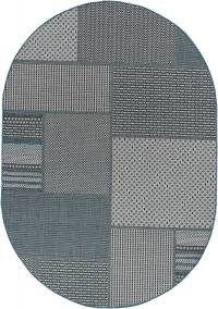 Ковер KAIR ( КАИР) S139 - BLUE ( Овал )